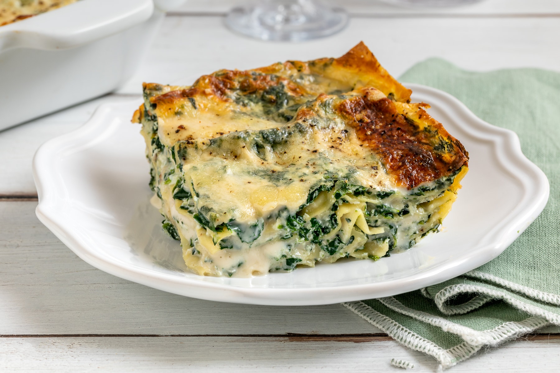 Ricetta Lasagne ricotta e spinaci Cucchiaio d'Argento